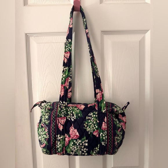 Vera Bradley purse Lilly of the valley with bows - Picture 5 of 11